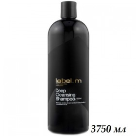 LABEL.M DEEP CLEANSING SHAMPOO - Шампунь Глубокая очистка (Лэбэл М), 3750 мл